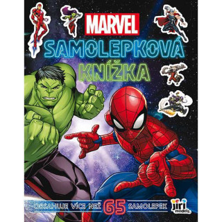 Samolepková knížka Marvel