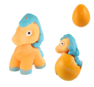 Vejce líhnoucí a rostoucí jednorožec 6 cm