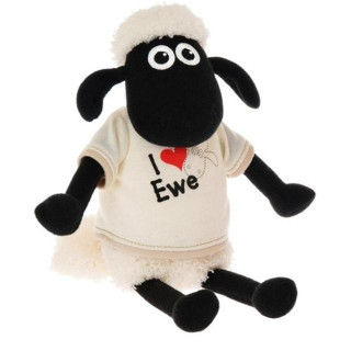 Ovečka Shaun v tričku I love Ewe