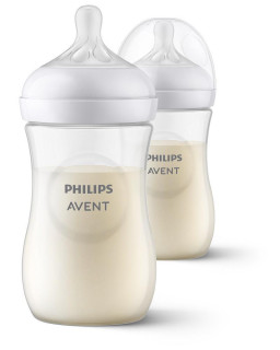 Láhev Natural Philips Avent Response 260 ml, 1m+, 2 ks