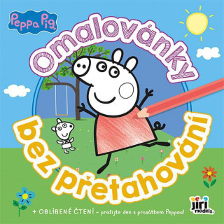 Omalovánky bez přetahování Prasátko Peppa