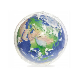 Míč nafukovací zeměkoule 61cm se světlem