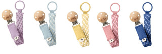 Klip na dudlík BIBS Paci Braid 