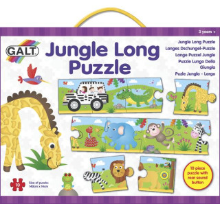 Dlouhé podlahové puzzle - Džungle