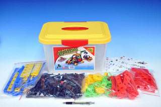 Stavebnice Variant Malý konstruktér 402 dílů v plastovém boxu