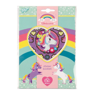 Samolepkový blok A5 Jednorožec