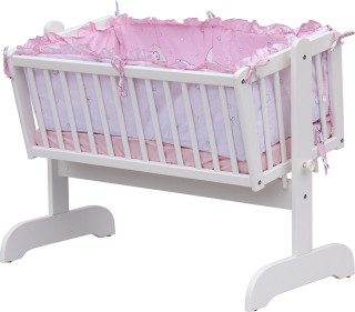 Kolébka s kompletní výbavou Scarlett Toro - růžová