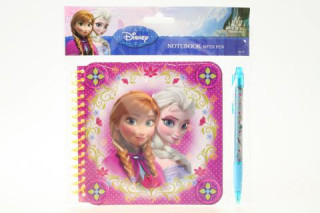 Zápisník s propiskou Frozen