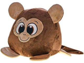 Opice plyšová kulatá 30 cm 