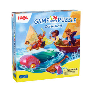 Hra a Puzzle 2v1 Mořský vír od 6 let Haba