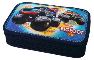 Školní penál 3-patra Bigfoot plněný Emipo