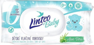 Vlhčené ubrousky Linteo Baby 80ks Pure and fresh 