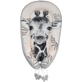 Luxusní hnízdo Minky Bamboo Žirafa