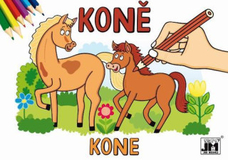 Omalovánky A5 - Koně