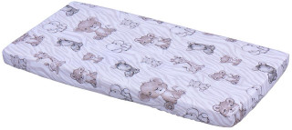 Prostěradlo do postýlky - Scarlett Fera - béžová 120 x 60 cm