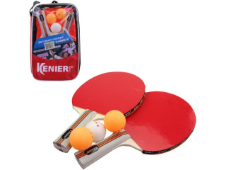 Rakety ping pong set + 3 míčky