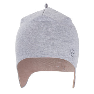 Čepice laponka podšitá Outlast ® Šedý melír / oříšková
