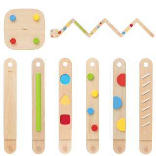 Dřevěná balancující cesta Viga