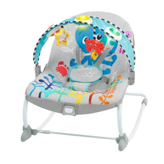 Lehátko hudební vibrační Kick to It Opus do 18 kg Baby Einstein