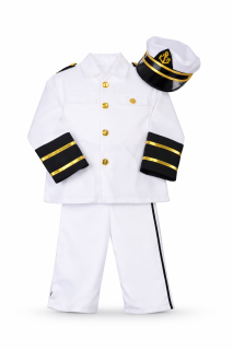 Set karneval - námořník M 110-120 cm
