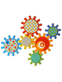 Hračka do koupele Baby Mix Ozubená kolečka