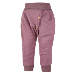 Tepláky harémky hřejivé Starorůžová