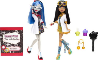 Monster High třídní 2pack - GHOULIA YELPS & CLEO DE NILE