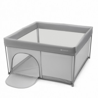 Ohrádka pro děti skládací Ziki Light Grey Kinderkraft