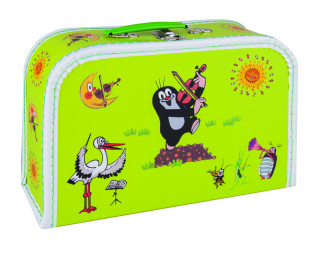 Dětský kufřík 30 cm Krtek a housličky - zelený 