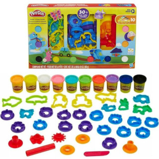 Sada s tvary a razítky 10 kelímků Play-Doh