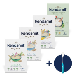 4x Kendamil Variace BIO a Zeleninové kaše 150g