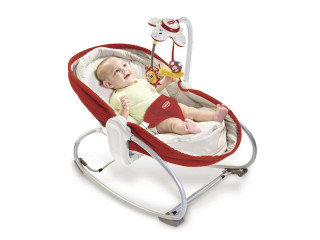 Lehátko 3v1 Rocker Napper červené Tiny Love