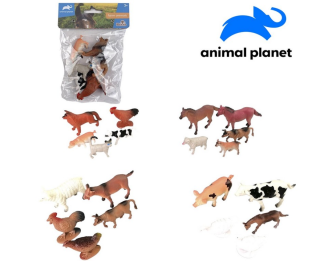 Zvířátka farma, 5 ks, 11 cm