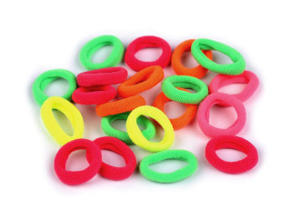 Mini gumičky do vlasů  barevné