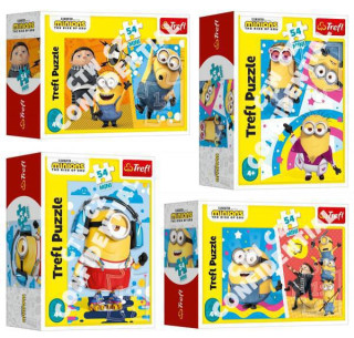 Minipuzzle 54 dílků Mimoni/Padouch přichází