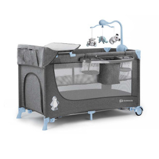 Postýlka cestovní Joy s doplňky Blue Kinderkraft 2019
