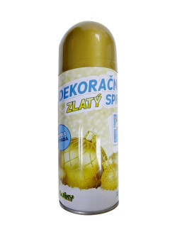 Dekorační sprej Zlatý 250 ml