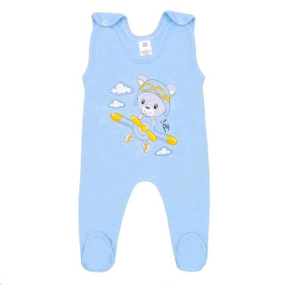 Kojenecké dupačky New Baby Teddy pilot modré