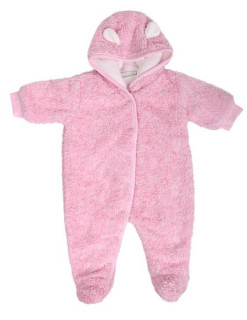 Zimní kombinéza zateplená Melírek růžová Baby Service