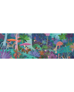 Djeco Puzzlový obraz Dětská procházka - 200 dílků