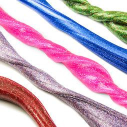 Inteligentní plastelína se třpytkami