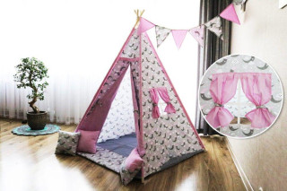 Teepee pro holčičku Jasmine růžový