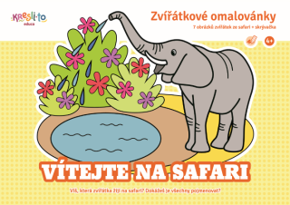 Omalovánky Vítejte na safari