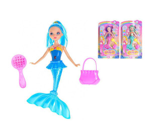 Panenka 20 cm mořská panna s doplňky