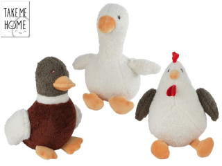 Zvířátka farma plyšová 22 cm Take Me Home