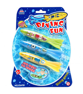 Raketky na potápění 3 ks