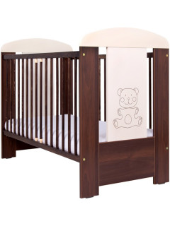 Dětská postýlka Drewex Malý medvídek ořechová