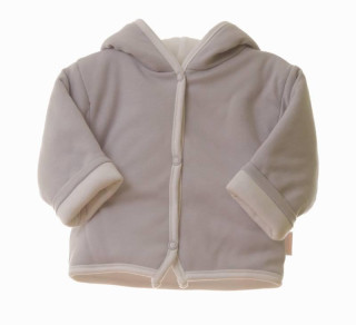 Kabátek Thermo oboustranný s kapucí MKCool Tmavě šedý