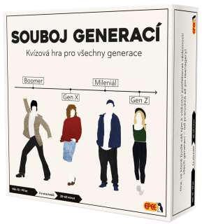 Společenská hra Souboj generací