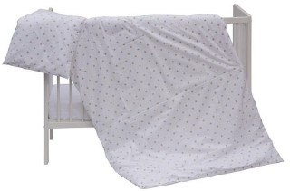 Dětské povlečení 2dílné - Scarlett Hvězdička - béžová 100 x 135 cm